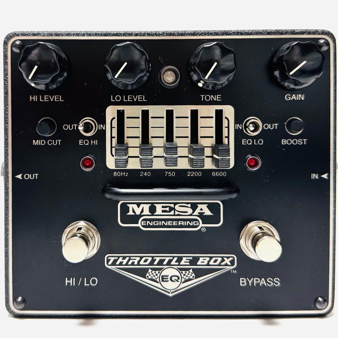 希少 MESA BOOGIE THROTTLE BOX EQ エフェクター