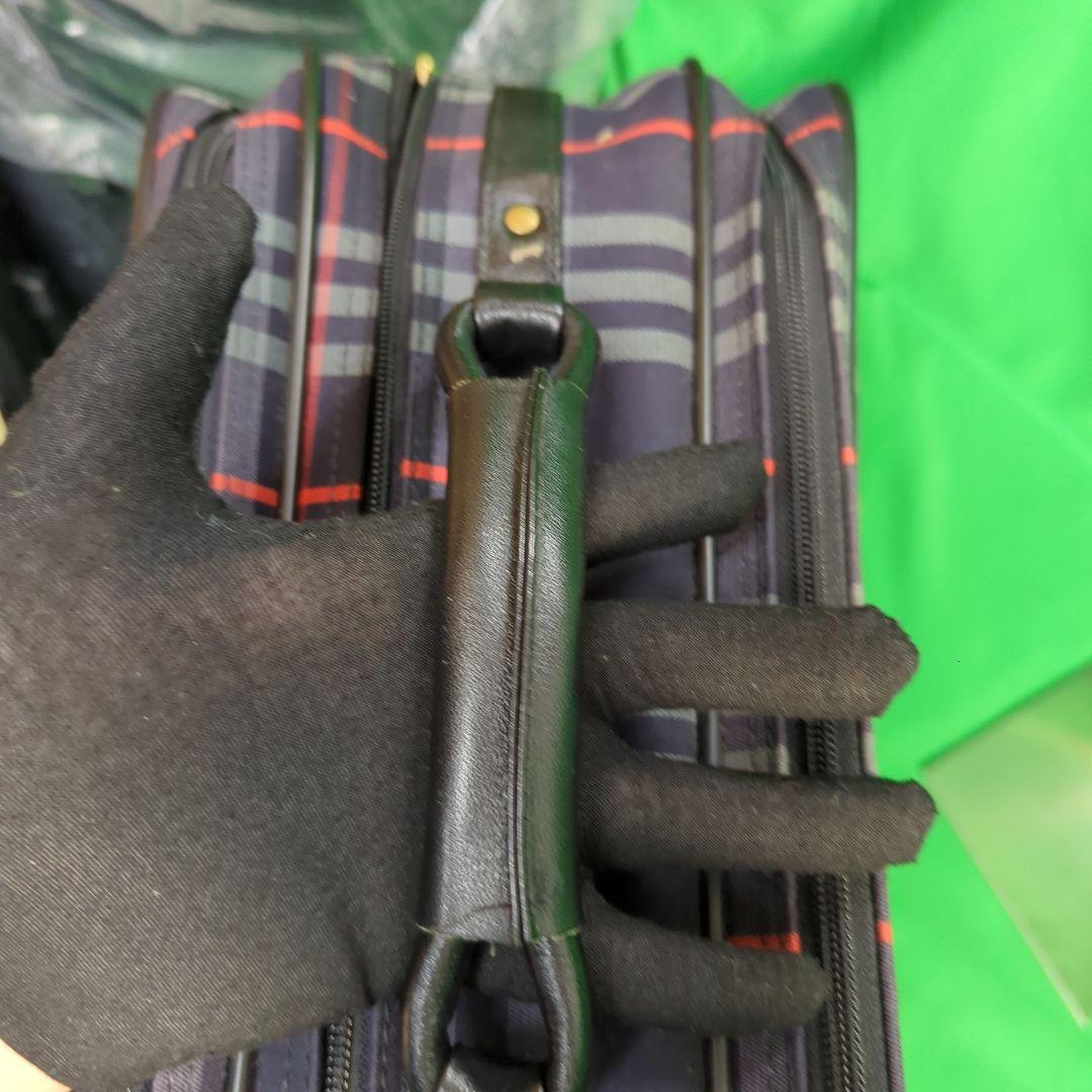 バーバリー　ボストンバッグ　希少デザイン　ヴィンテージ