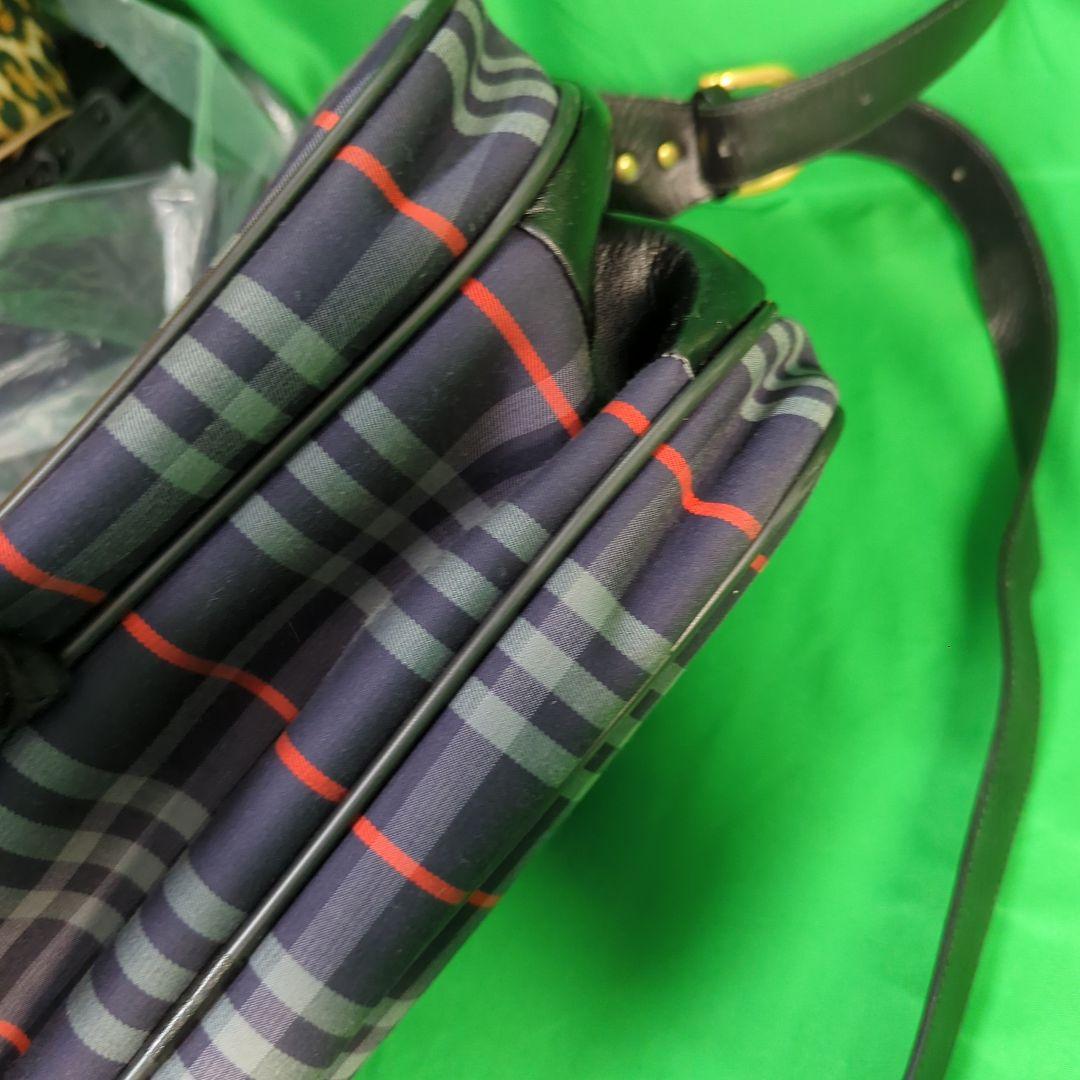 バーバリー　ボストンバッグ　希少デザイン　ヴィンテージ