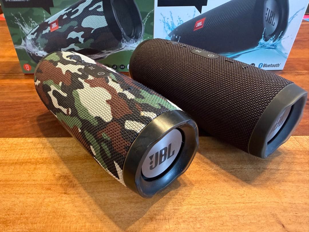 JBL Charge 3 迷彩・ブラック 2台セット