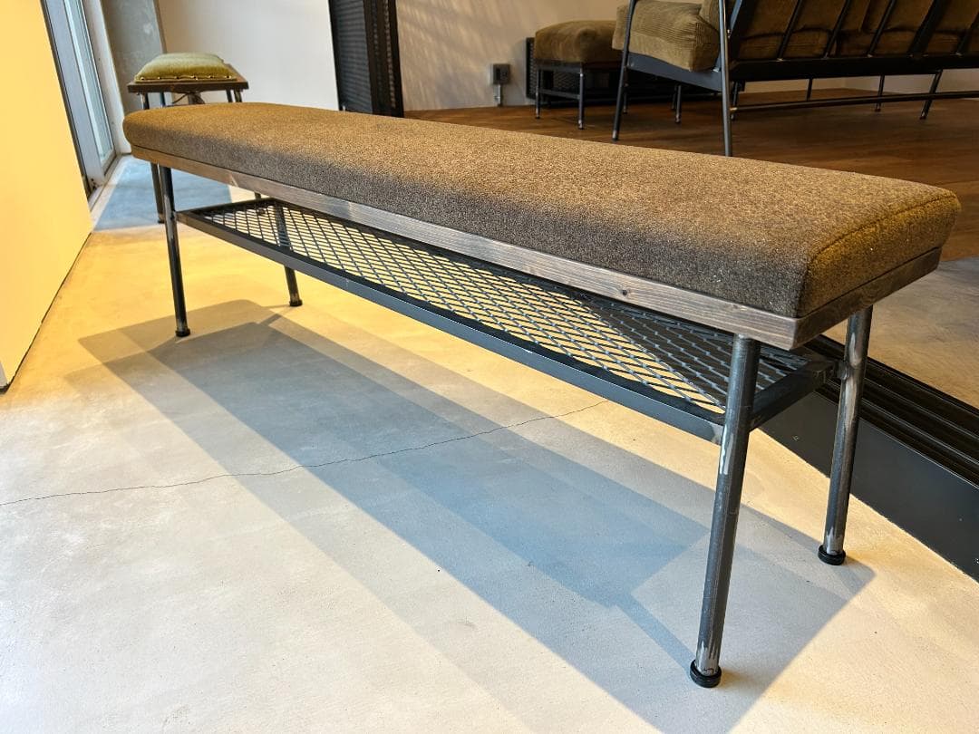 ★週末セール★インダストリアルブランチ【リビングベンチ（展示品）】アイアン家具