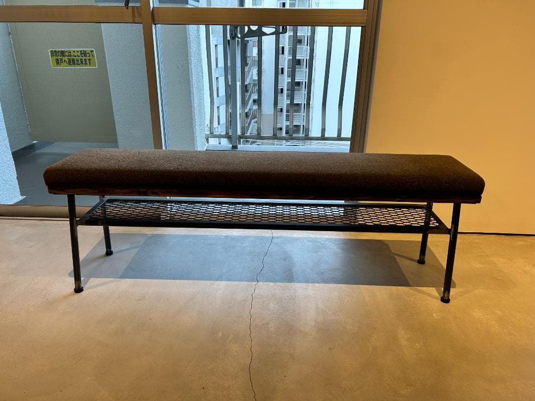 ★週末セール★インダストリアルブランチ【リビングベンチ（展示品）】アイアン家具