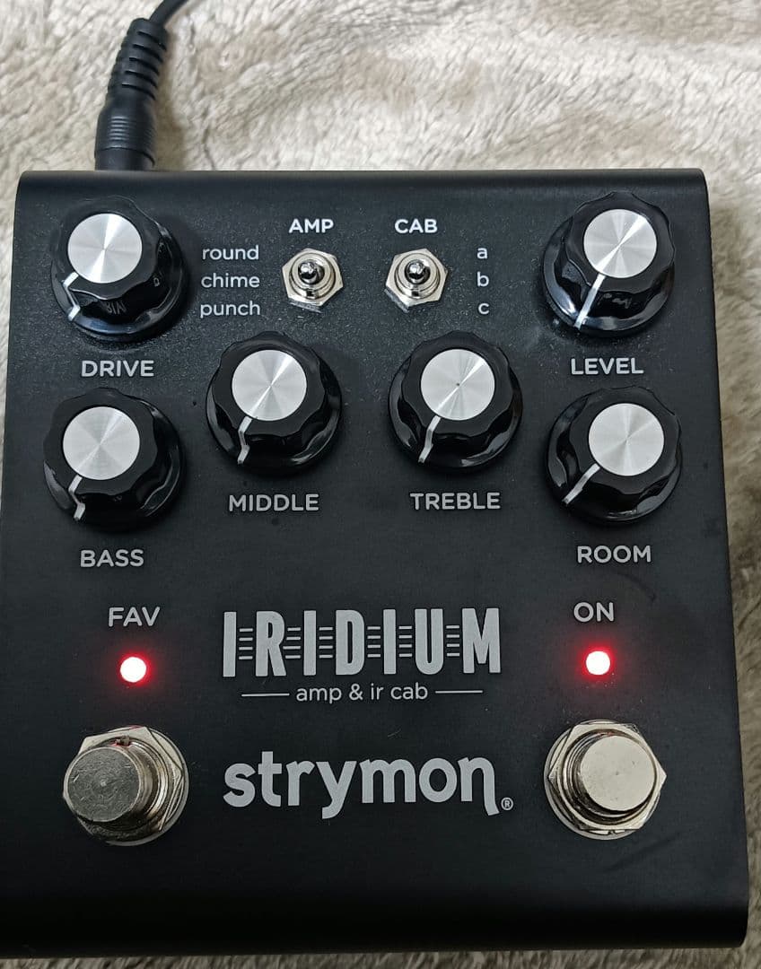 Strymon IRIDIUM アンプシュミレーターMIDIケーブル付属