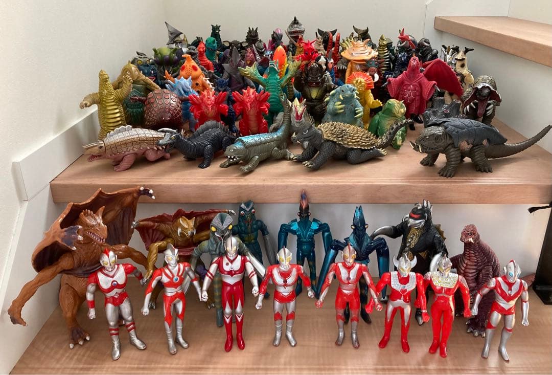【貴重コレクション】ウルトラマンシリーズ 他フィギュアセット 77体