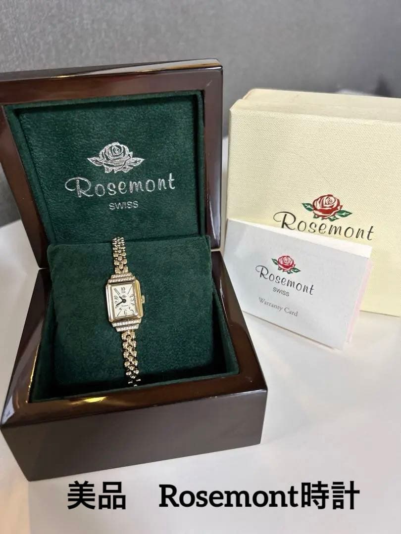 Rosemont ladies時計　ゴールド
