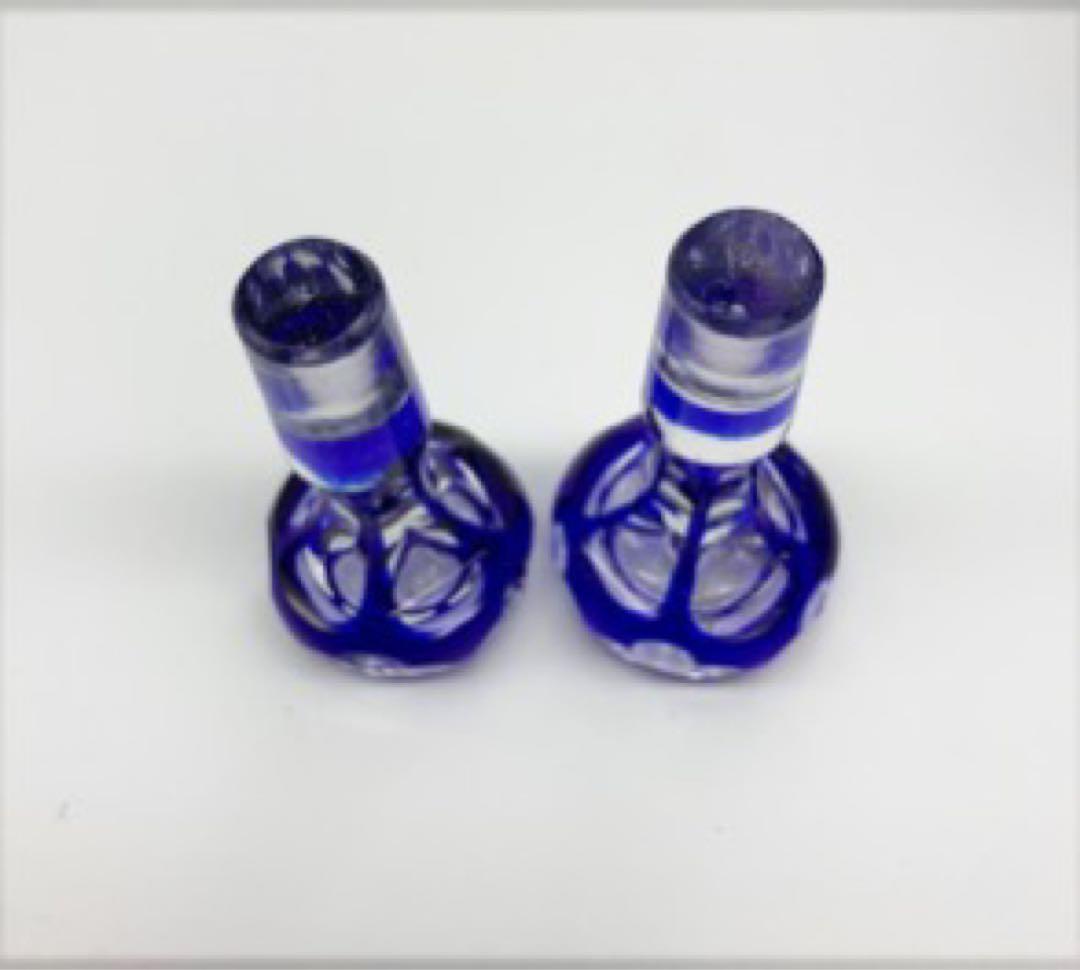 アンティーク　クリストフル&バカラ調味料入