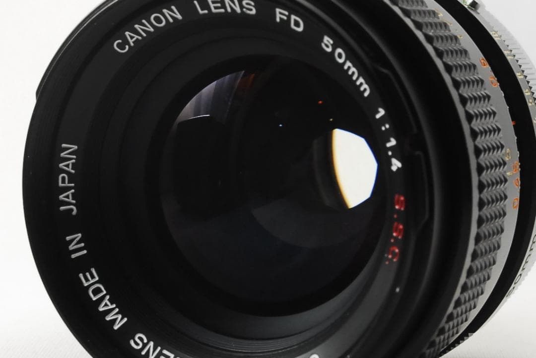 ささ様　キャノン FD 50mm F/1.4 S.S.C MF 標準レンズ