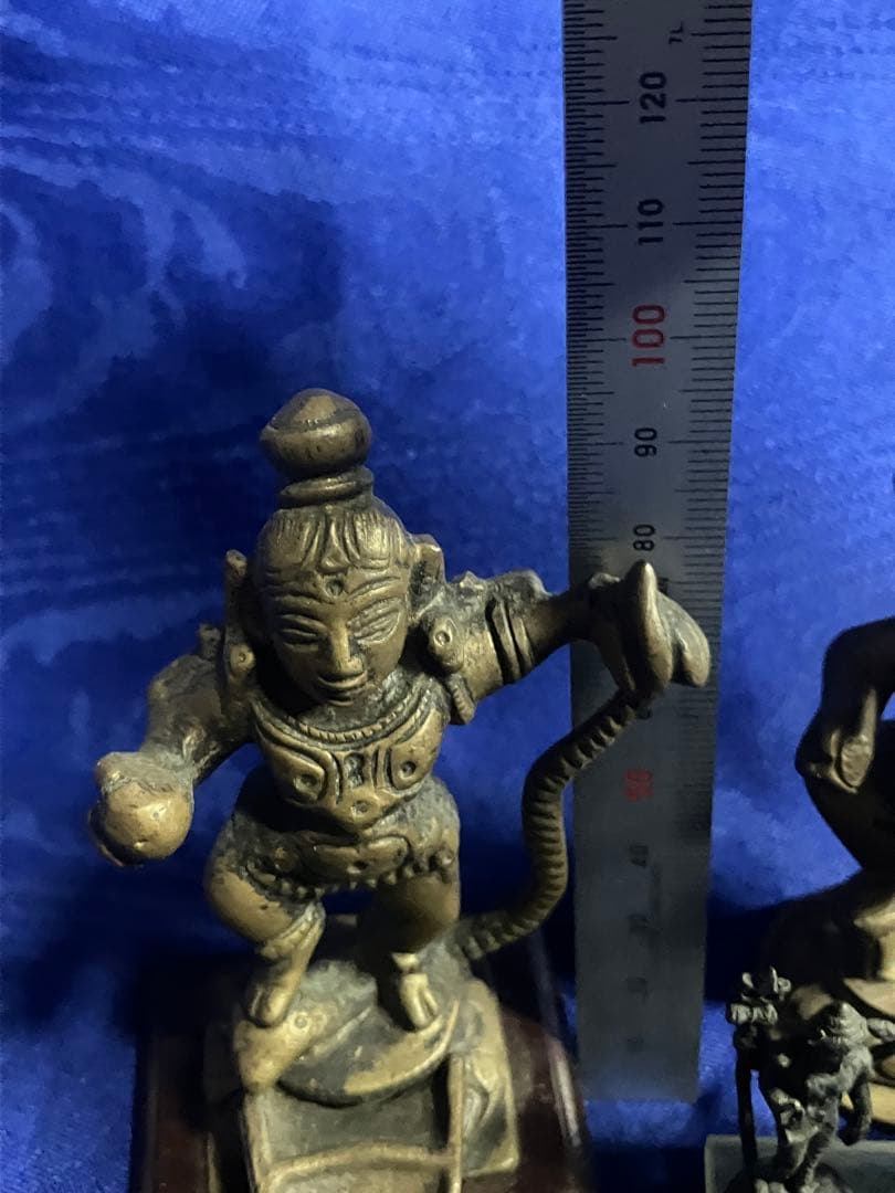 インド神像 金属製彫刻セット