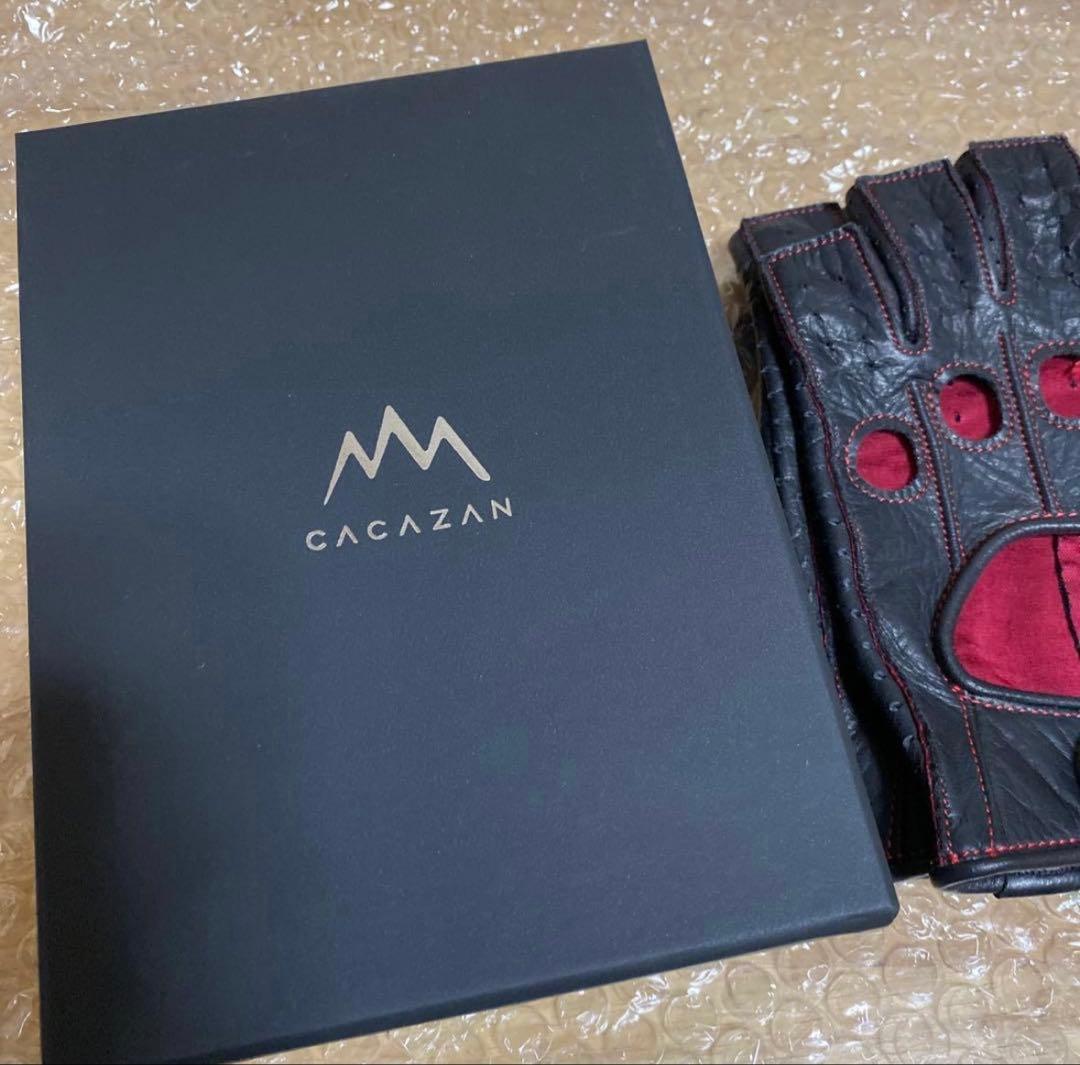 【ほぼ新品】cacazan ドライビンググローブ　ddr-070 本革