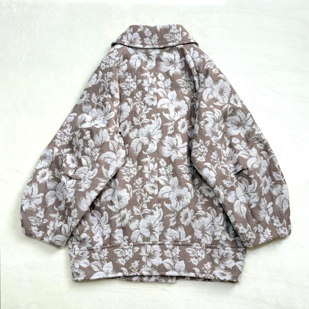 美品 snidelスナイデル ジャガード ミドルコート チェスターコート