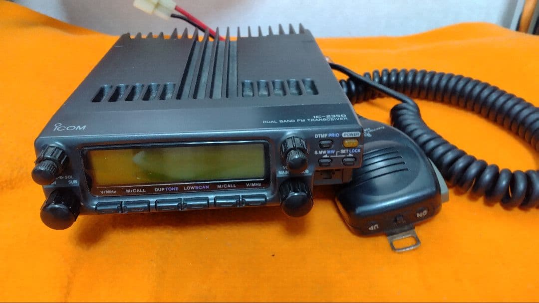 Icom ディユアルバンドIC-2350 マイク付