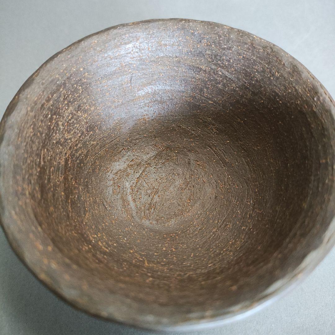 笹岡春山　ぐい呑　萬古焼