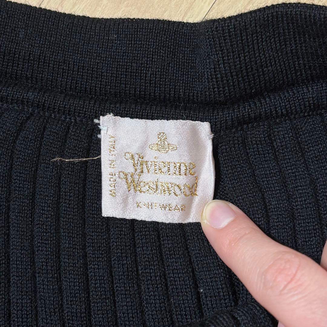 Vivienne Westwood ニットプリーツスカート