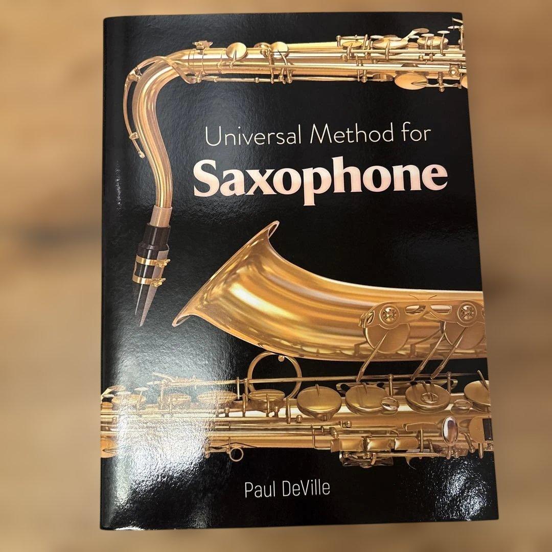 管楽器・吹奏楽器 Universal Method for Saxophone