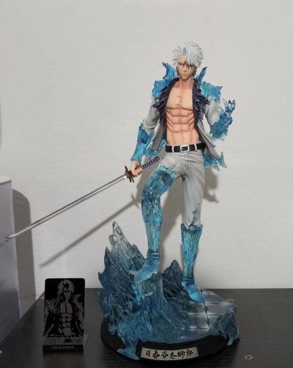 BLEACH 黒衣少年図 日番谷冬獅郎1/6ガレージキット ガレキ スタチュー⑥