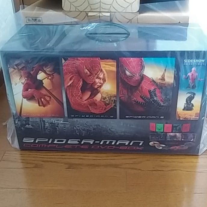 スパイダーマン　コンプリートDVD　特製フィギュア2体付き　初回生産限定品