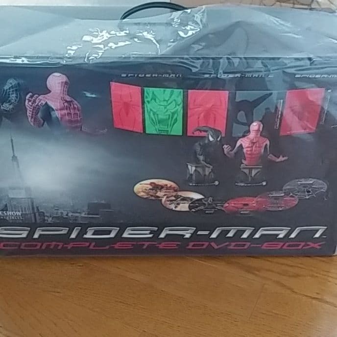 スパイダーマン　コンプリートDVD　特製フィギュア2体付き　初回生産限定品