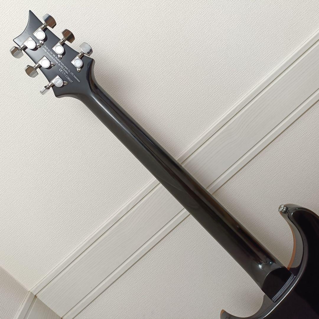 PRS SE CUSTOM 24 gray black メンテ済