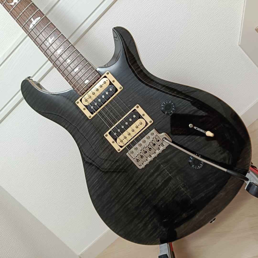 PRS SE CUSTOM 24 gray black メンテ済