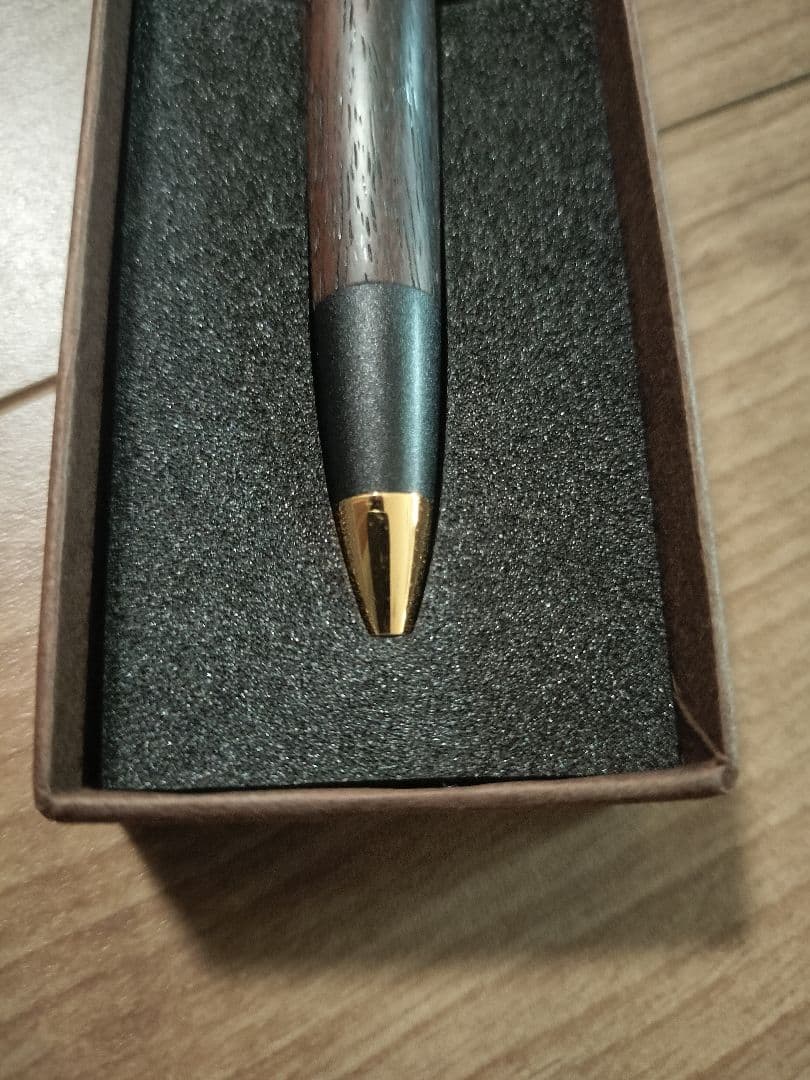 ボナンペン 　木軸　真鍮金具 インドローズウッド　白太