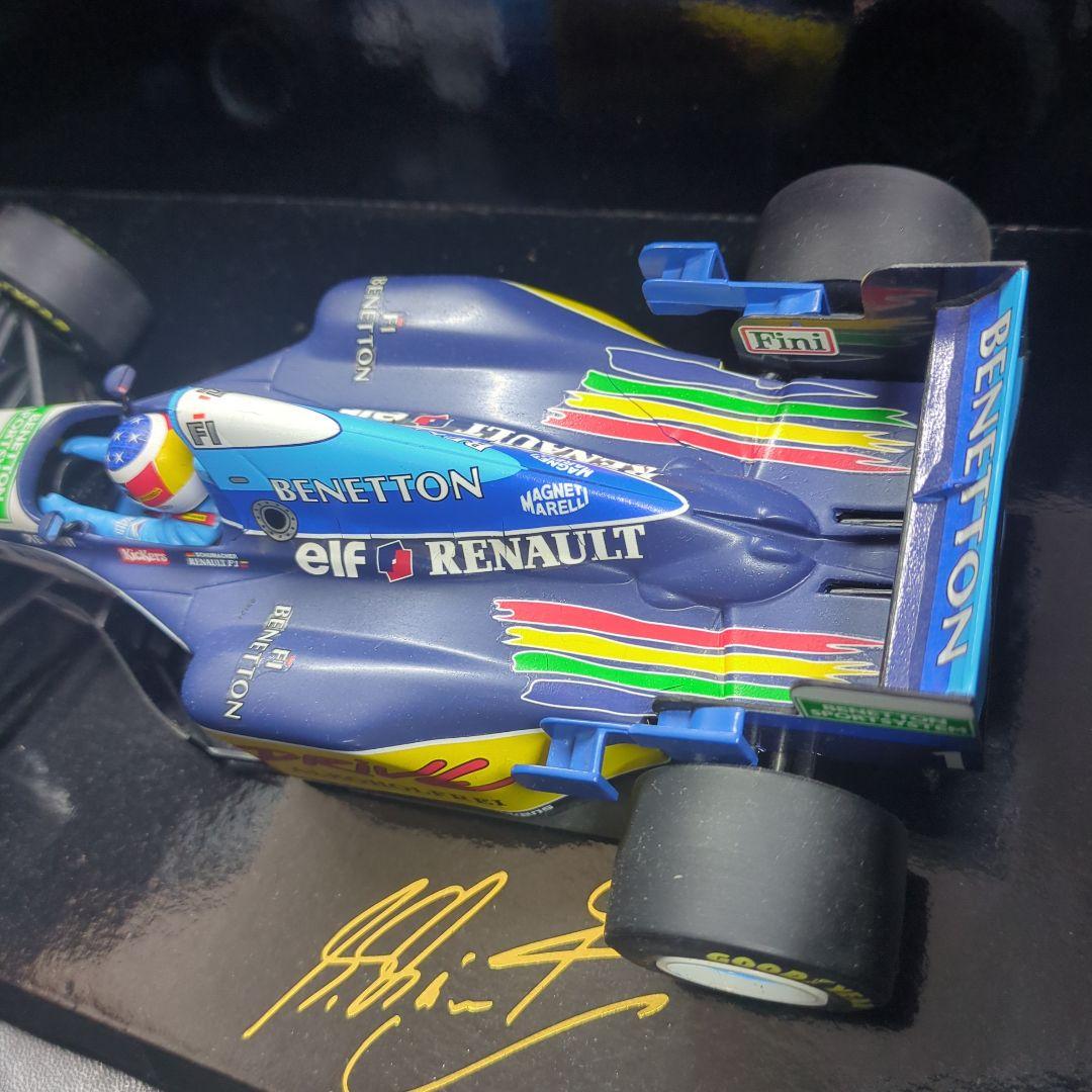 ベネトン B195 1/18 スケールモデル サイン入り