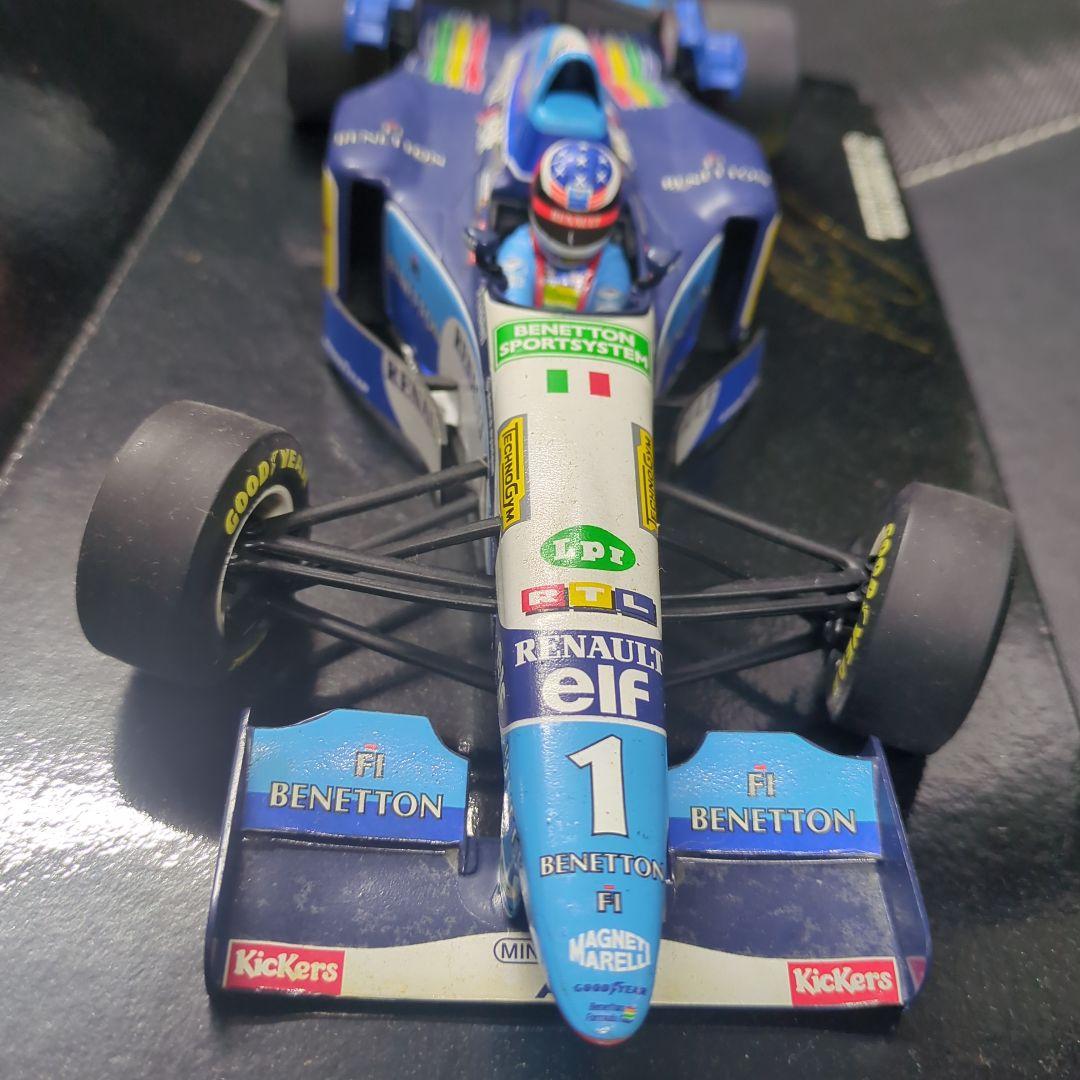 ベネトン B195 1/18 スケールモデル サイン入り