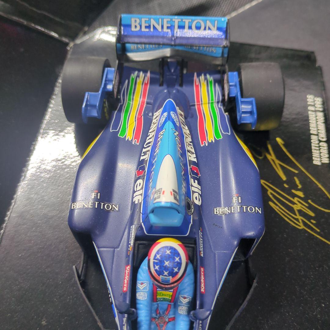 ベネトン B195 1/18 スケールモデル サイン入り