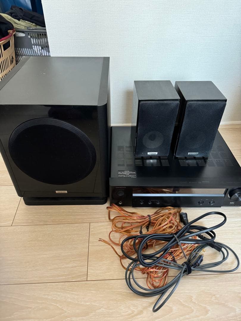 ONKYO ホームシアターセット レシーバー NR-365
