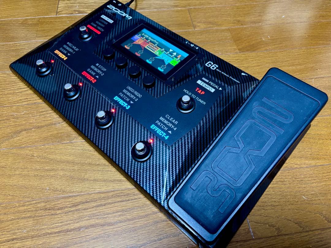 G6 ZOOM 中古完動美品 ズーム マルチエフェクター