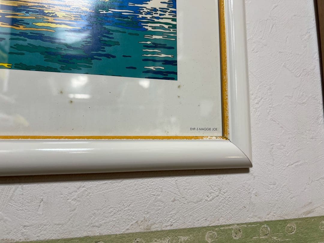 鈴木　英人 クルーザー　ヨット　船　絵　アート　インテリア