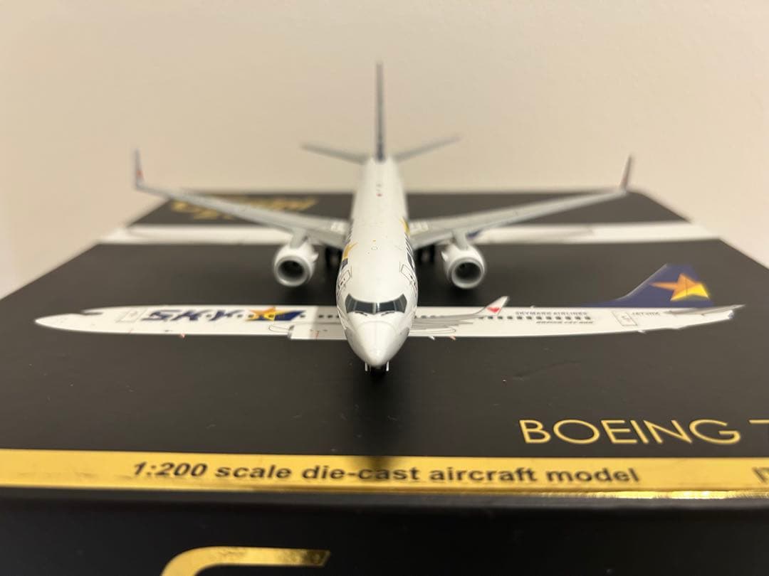 ★夜間飛行★ スカイマーク　737-800 （1/200）