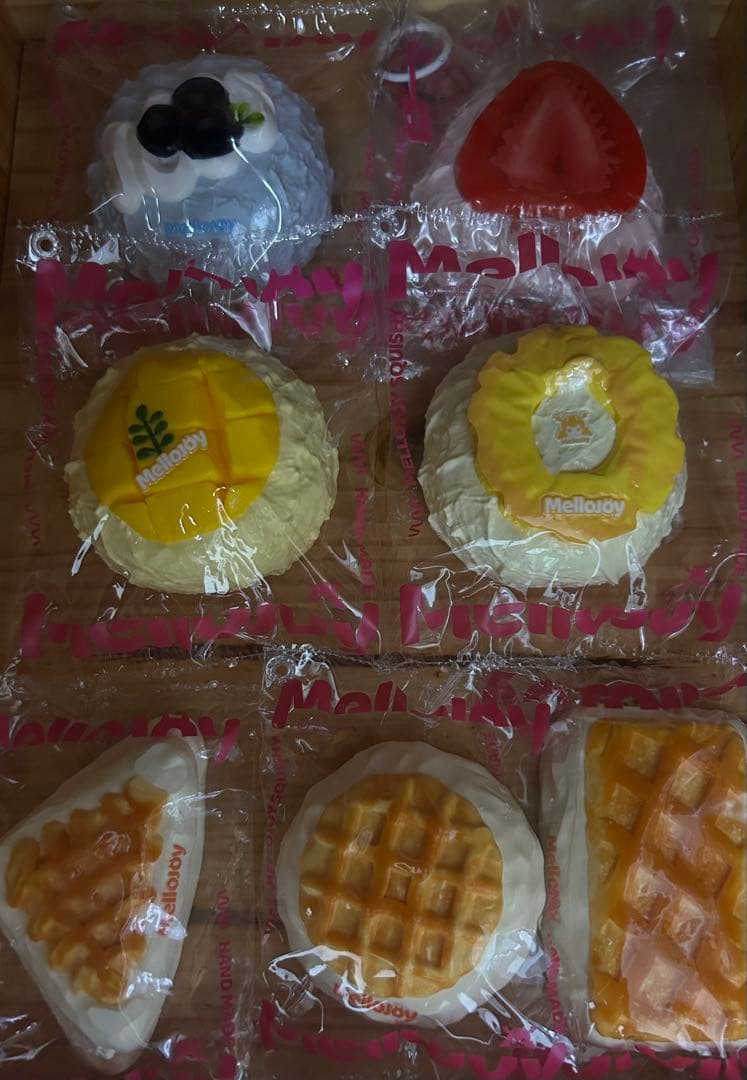 Mellojoy スクイーズ まとめ売り メロジョイ 大福 ワッフル