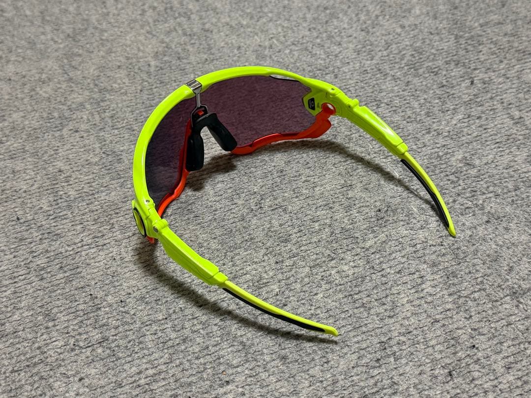 oakleyサングラス 蛍光イエロー/オレンジ