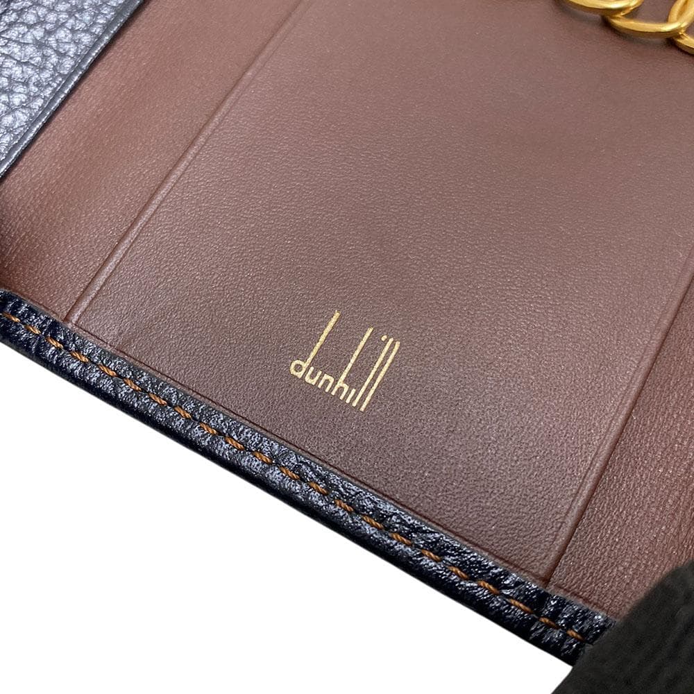 未使用 dunhill ダンヒル レザー キーケース カードケース ヴィンテージ
