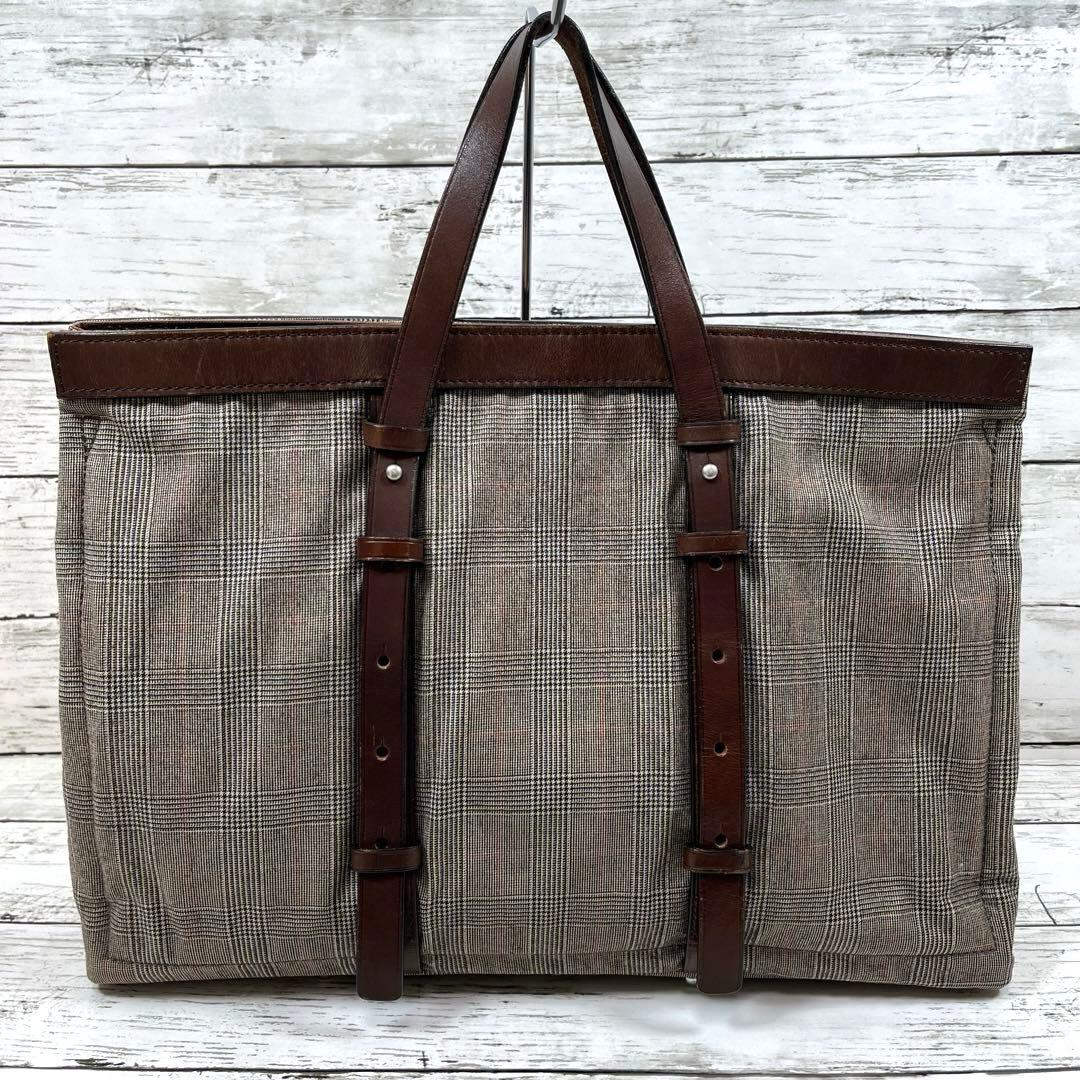 Lagasha×Loro Piana super120's ビジネストートバック