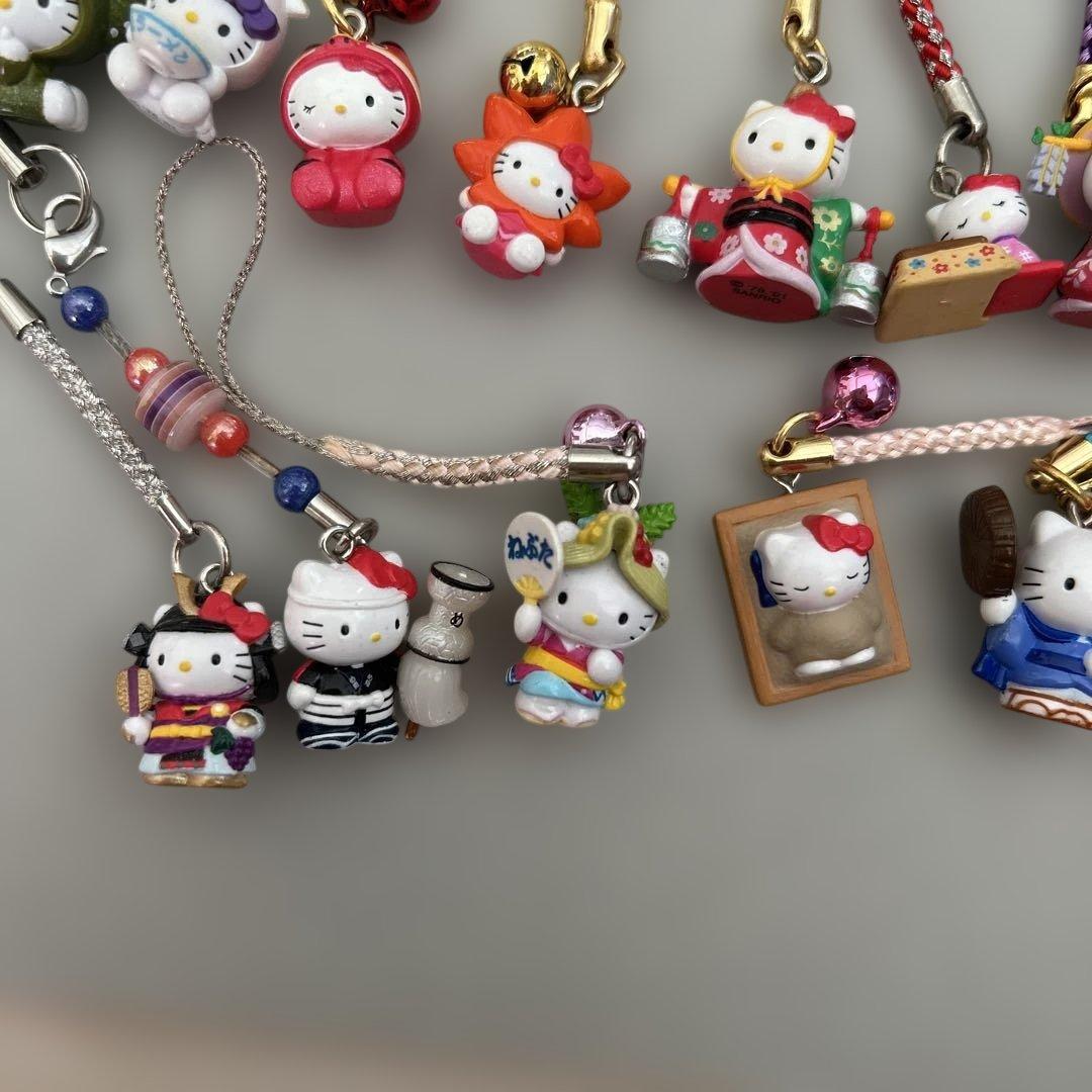 ハローキティ ご当地限定ストラップセット 19個セット！レア！