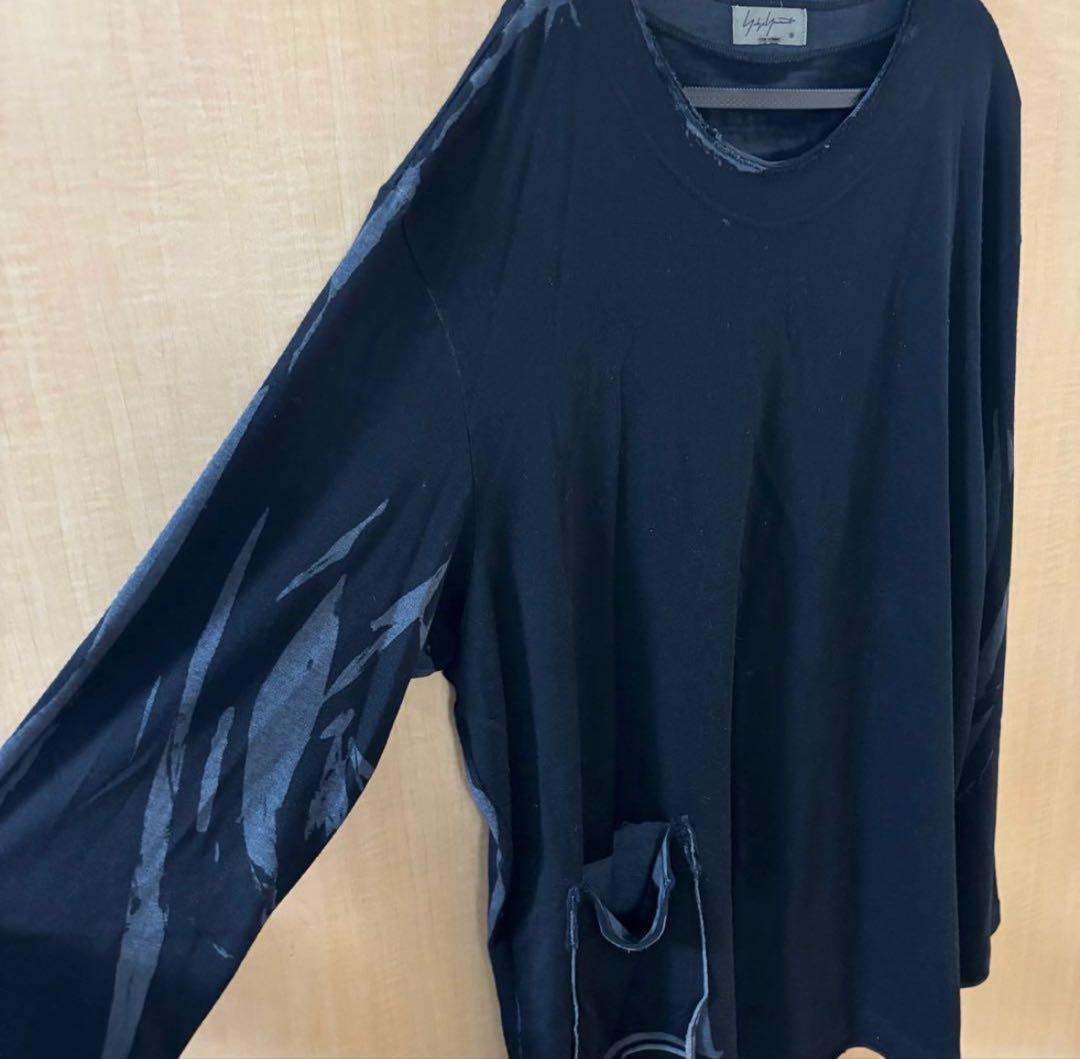 ヨウジヤマモト　クルーネックニット ポケット付き