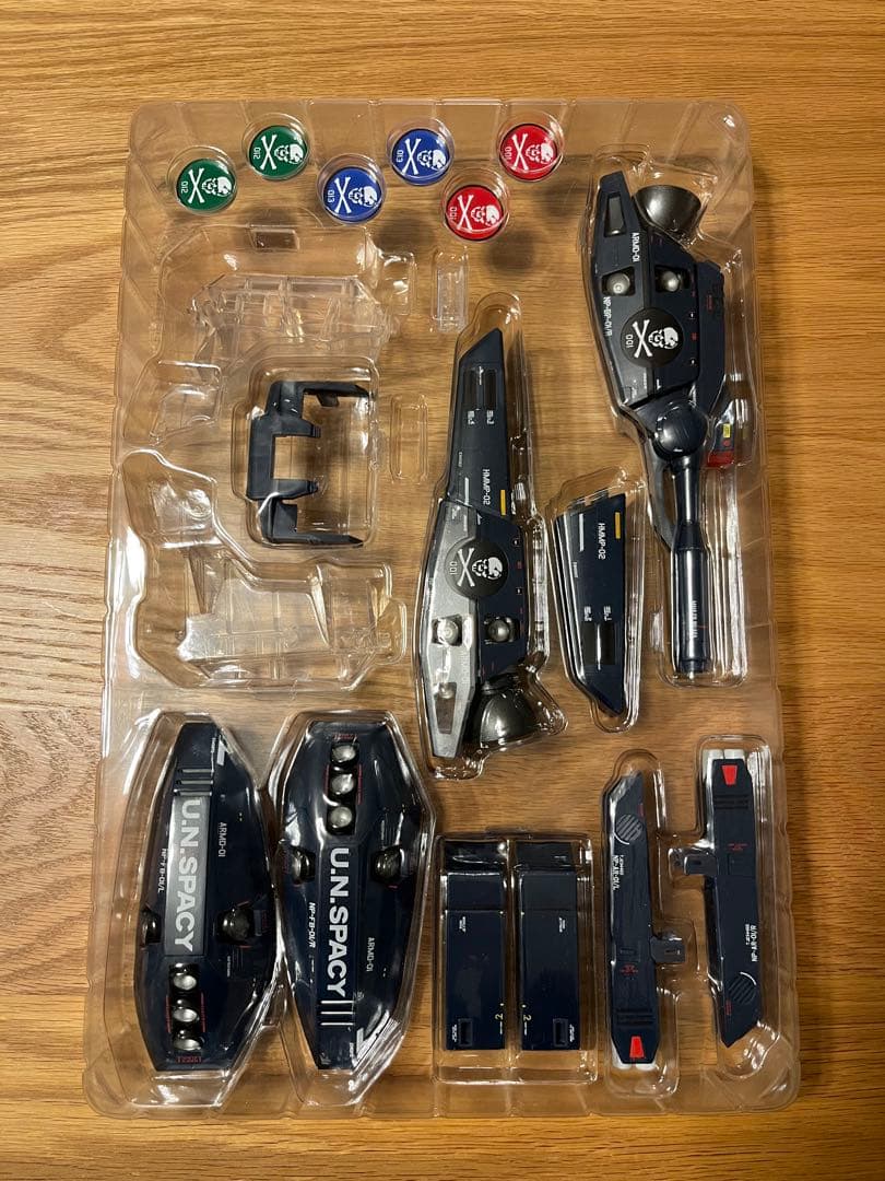 【美品】DX超合金VF-1Sバルキリー&劇場版ストライク/スーパーパーツセット