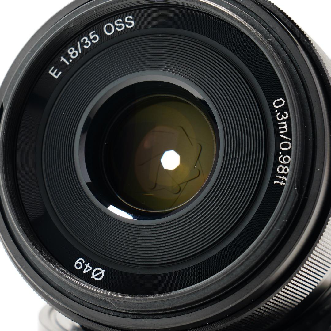 【ほぼ新品】ソニー E 35mm F1.8 OSS 単焦点レンズ メーカー保証