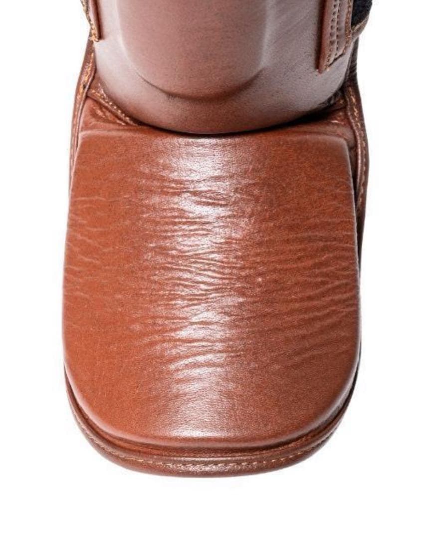 【本革仕様】REVERSAL リバーサル レガース 茶 M レッグガード