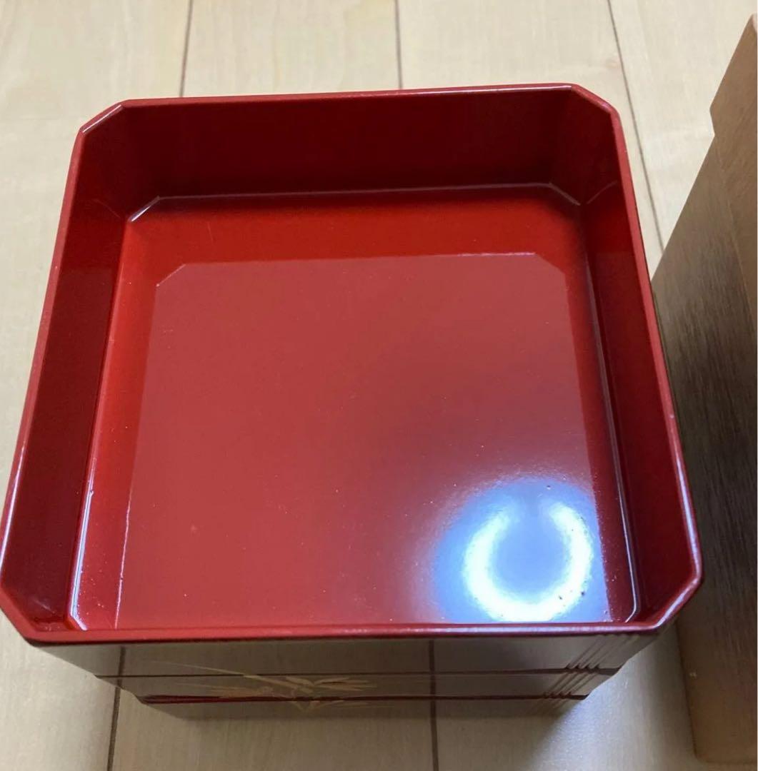 重箱 三段重　会津塗