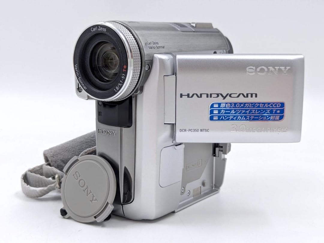 miniDVのダビングに！ SONY ビデオカメラ DCR-PC350