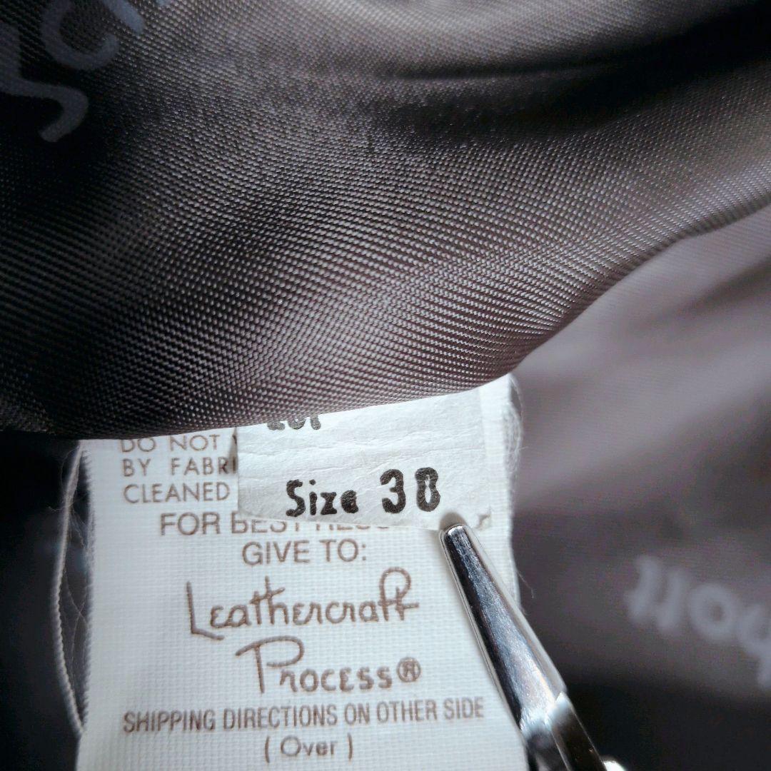 【廃盤】USA製 Schott AT101 レザージャケット ブラウン 38