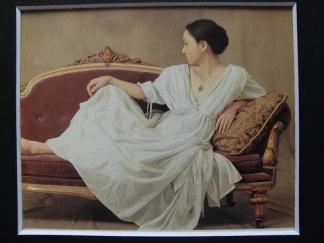 森本 草介 【POSE】 希少画集画、状態良好、新品高級額装付