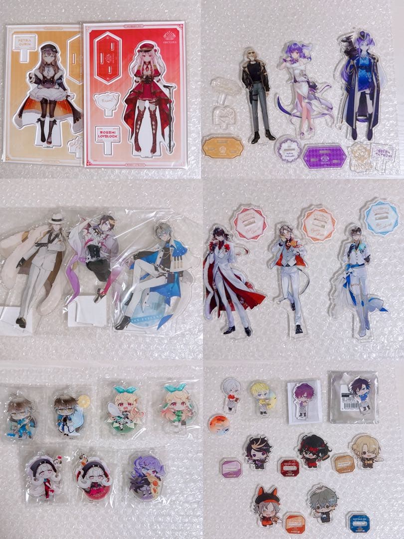 にじさんじ EN アクリルスタンド 缶バッジ 135点 まとめ売り