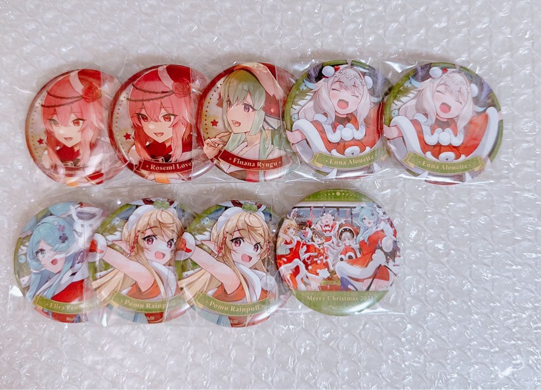 にじさんじ EN アクリルスタンド 缶バッジ 135点 まとめ売り