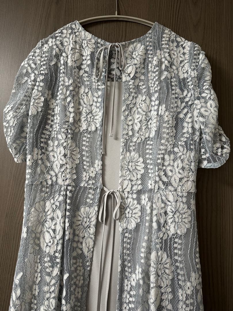 kaene レースエプロン ワンピース