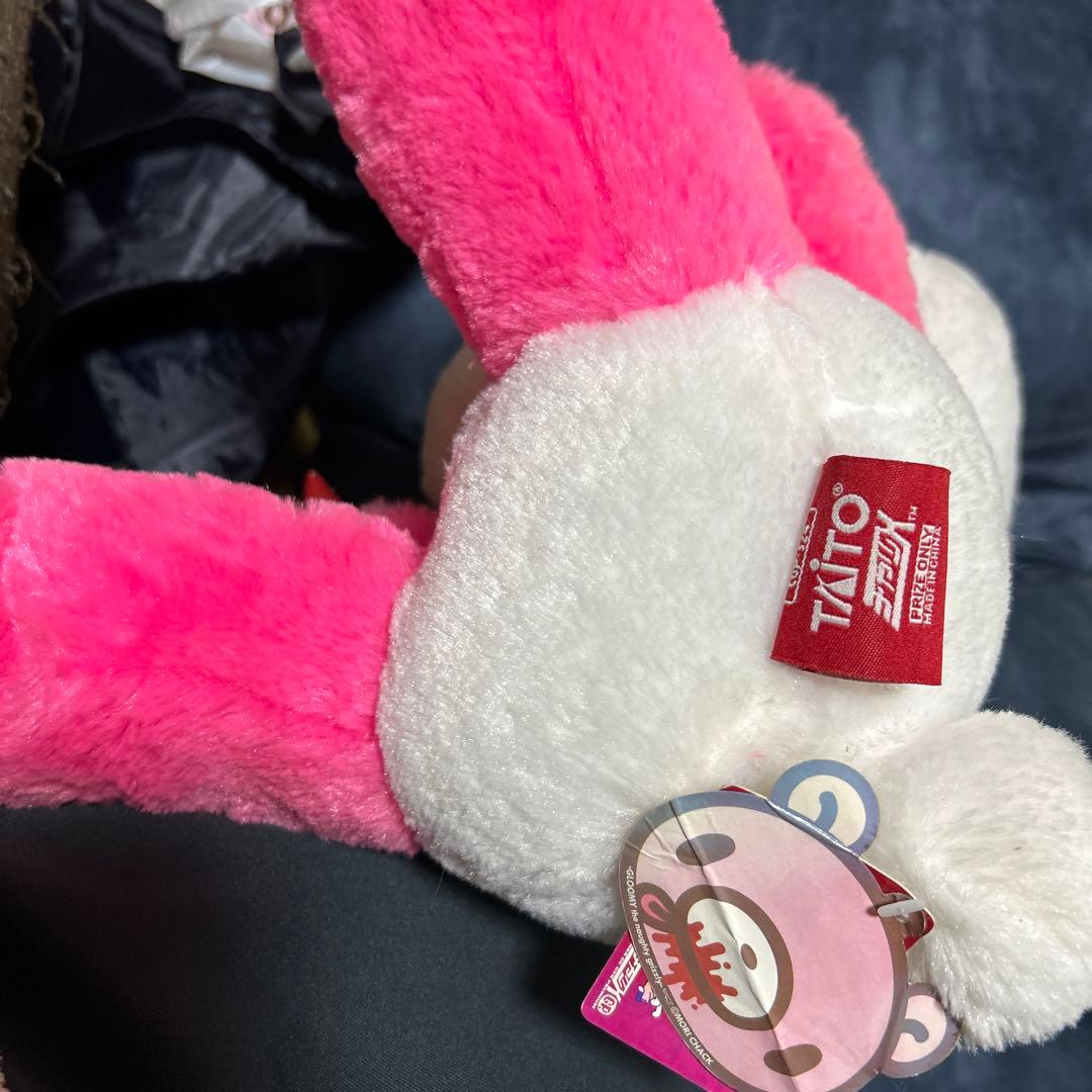 XL座　パンダトーングルーミーぬいぐるみ パンダトーンピンク