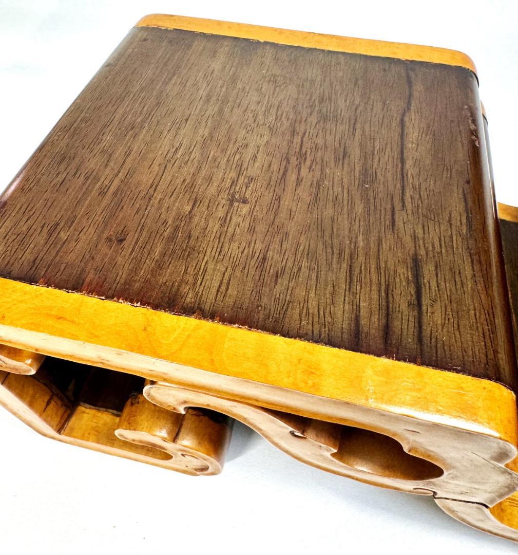 紫檀黄楊木花台 華道 茶道 唐木 香炉台 飾台 唐物 盆栽台 時代WWWT075