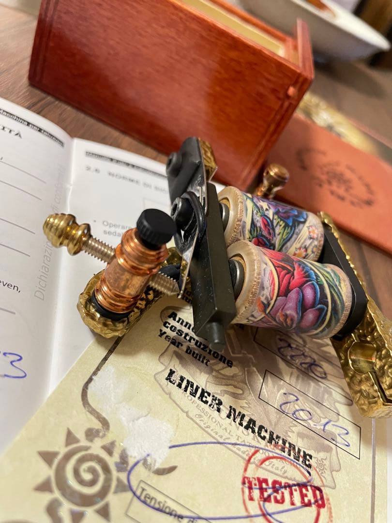 Sunskin tattoomachine liner タトゥーマシン手製の機械